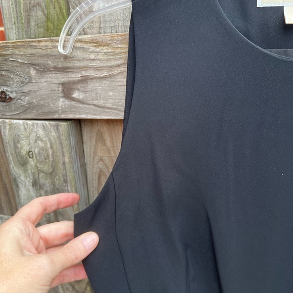 👗Michael Kors black sleeveless cropped jumpsuit - Picture 8 of 13